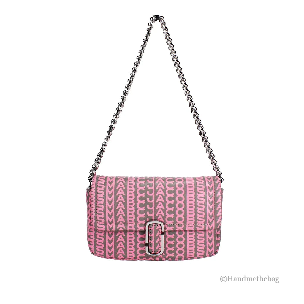 Pink Mini Jacobs Bag Leather The Monogram Shoulder Neon J Marc Marc Crossbody