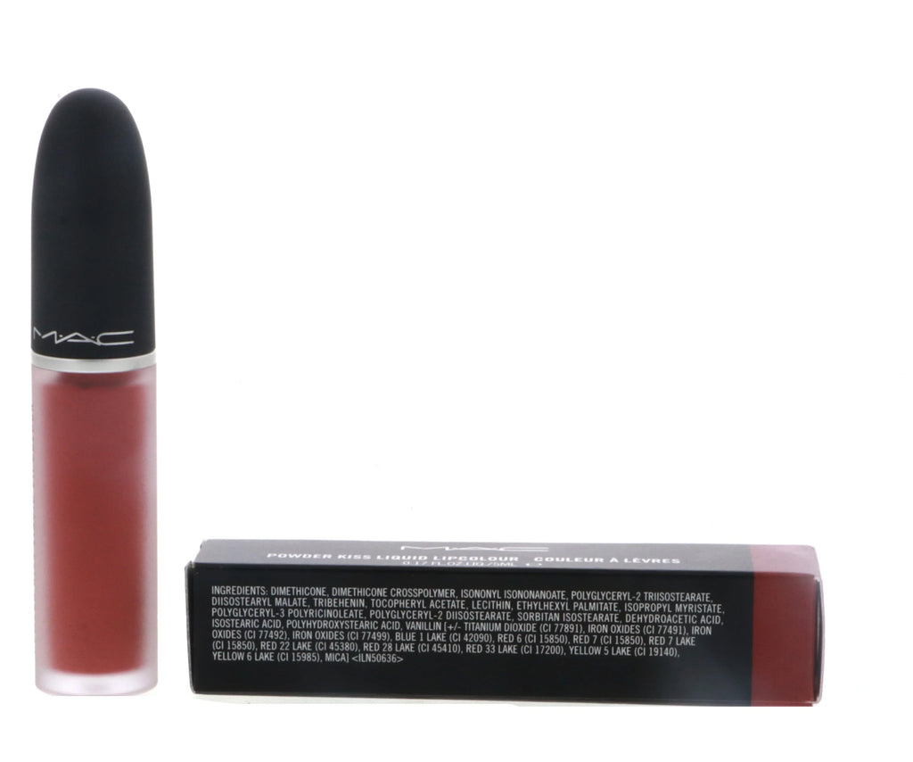 Lipstick oz Liquid Powder Lipcolor MAC, by .17 - Mull Over It Kiss 989 MAC