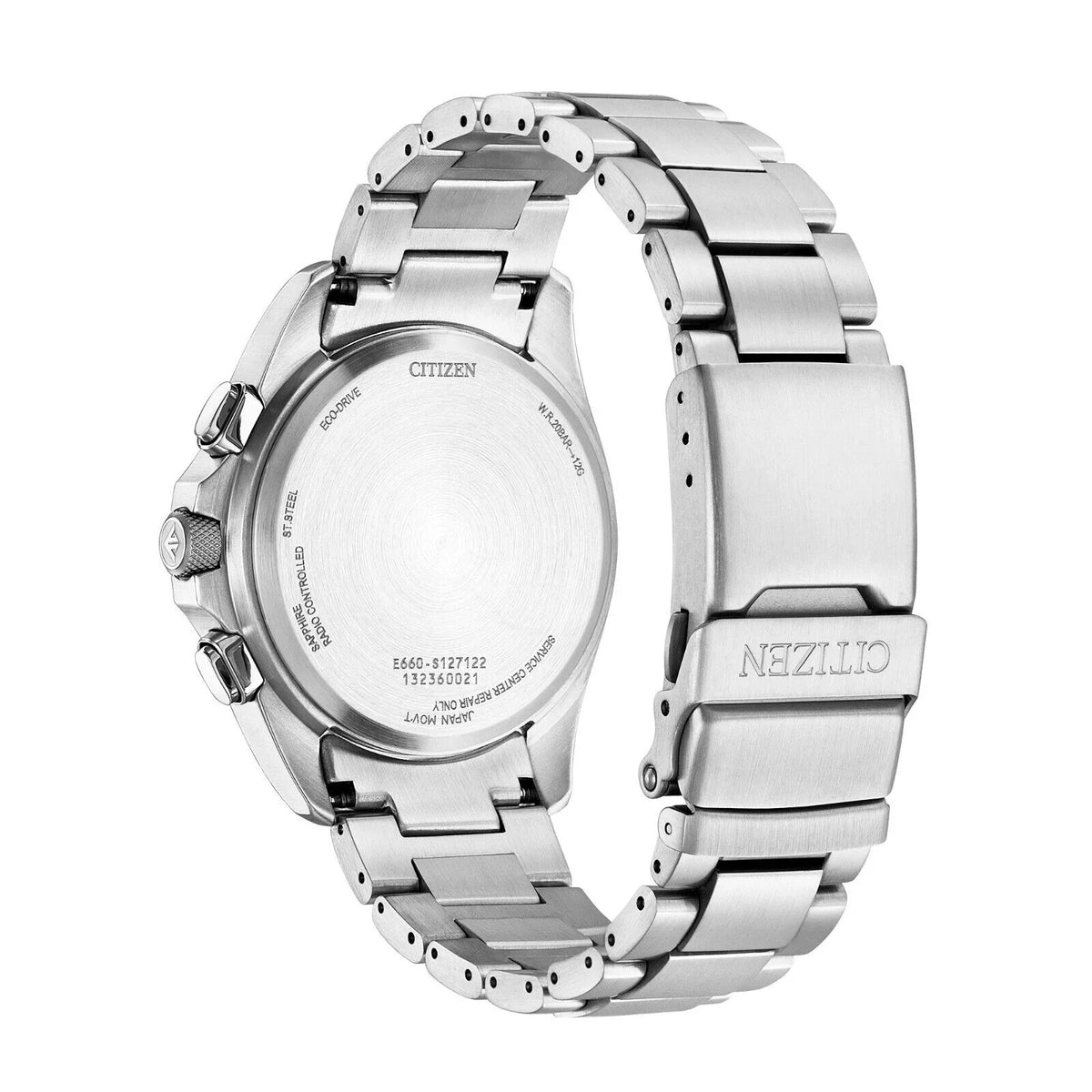Stainless Chronograph Men's Steel, Promaster Perpetual Citizen Eco-Drive Land Calendar Watch in