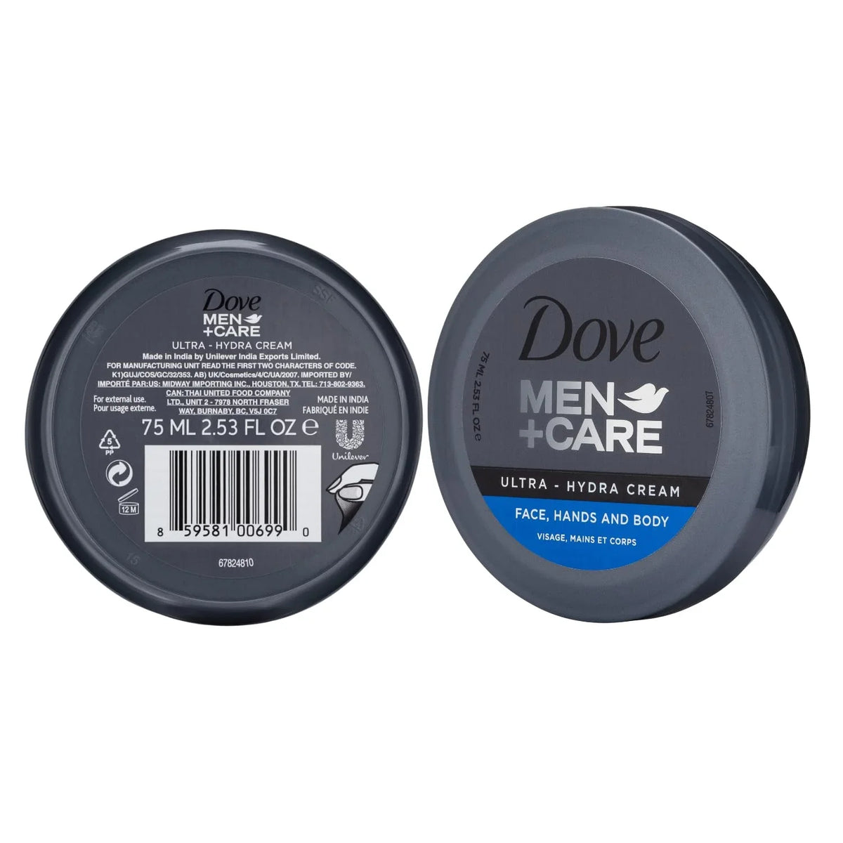For Fl Dry Lotion, Skin 2.53 Ultra Lotion Care Face Dove Skin, For 24) Of Hand 3-In-1 Men+Care Cream Body Oz Men, (Pack Cream, Hydra & Advanced