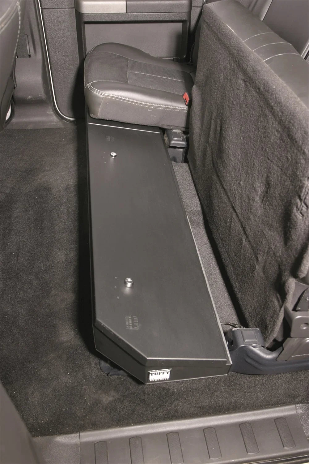 Black; 2003-2016 Tuffy Under Seat SuperCrew Products SuperDuty Security 309-01 Lockbox;
