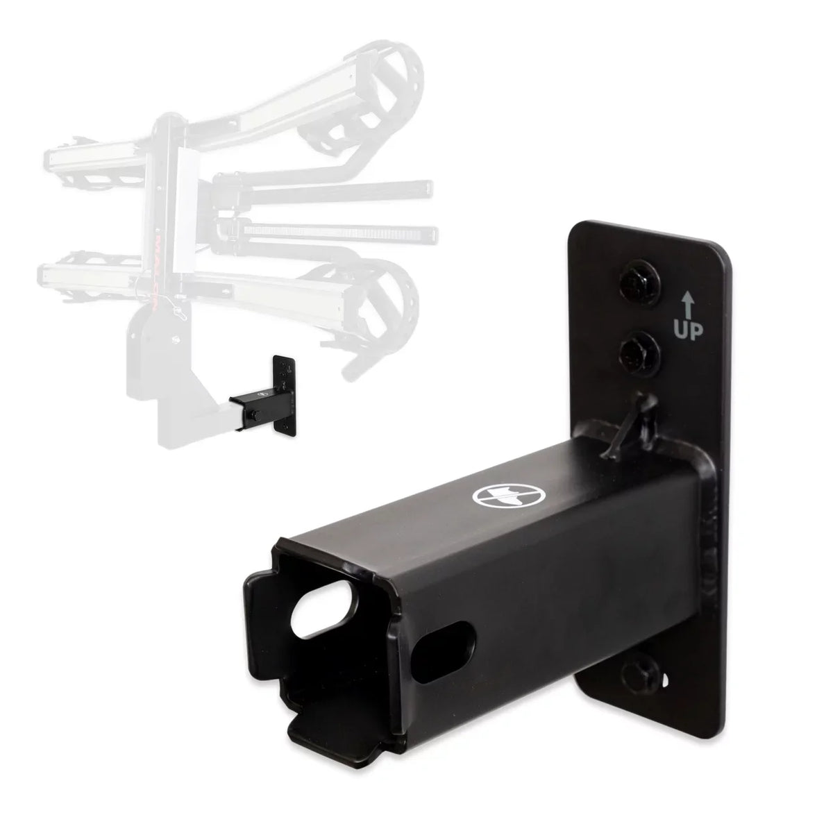 Max Organizer, Holds 175 Trailer lbs Bike Wall Duty Garage Hitch Mount, Heavy Storage, Hitch Steel, StoreYourBoard Hanging Receiver 2"
