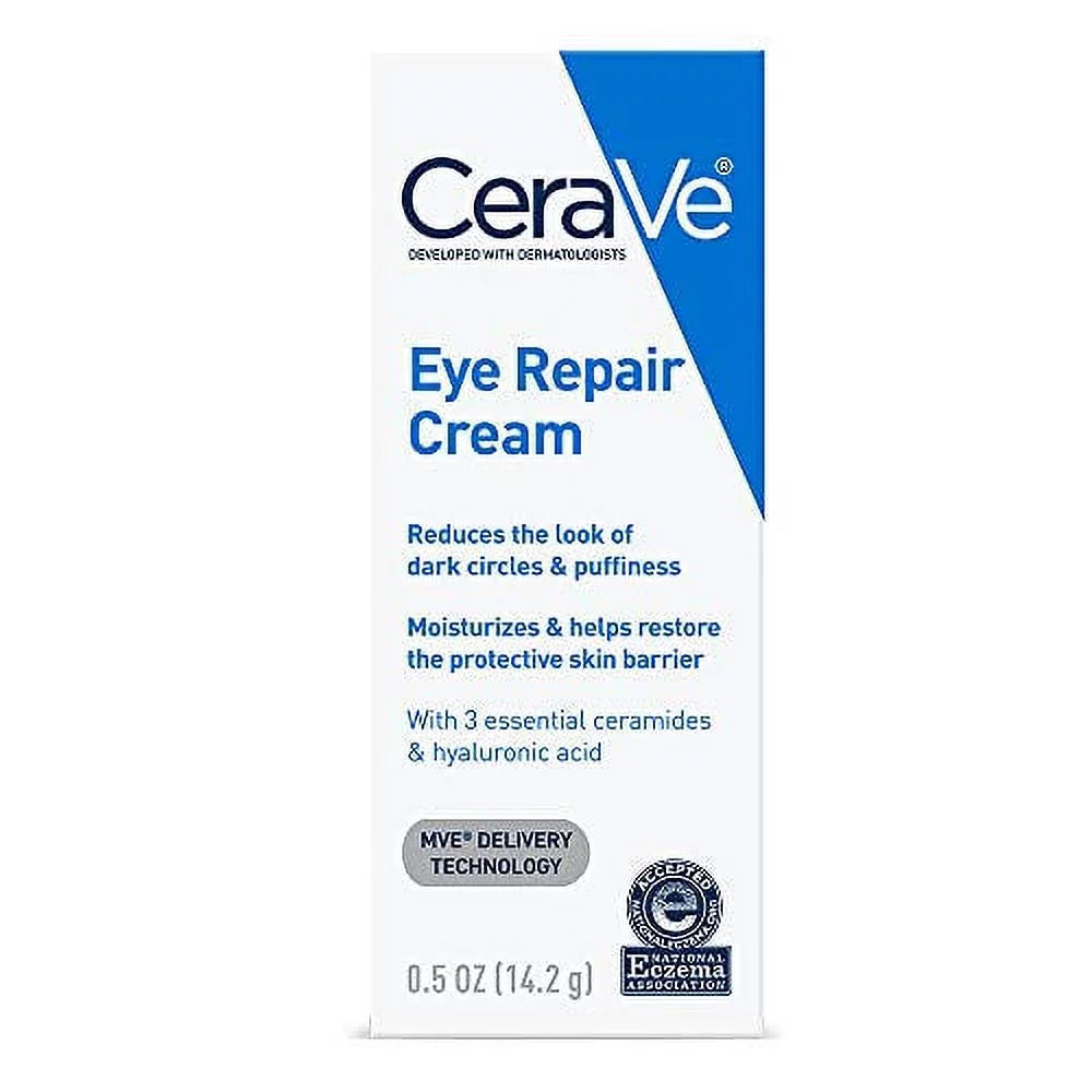 Delicate Cream 0.5oz Ceramides, Cerave Replenish Repair Eye Barrier Skin