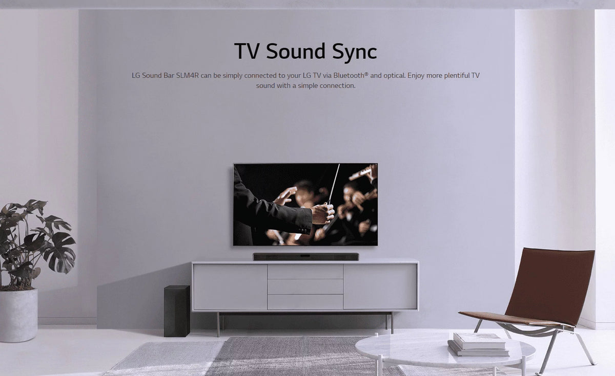 Surround Channel LG System - SLM4R Soundbar Speakers with 420W Wireless 4.1