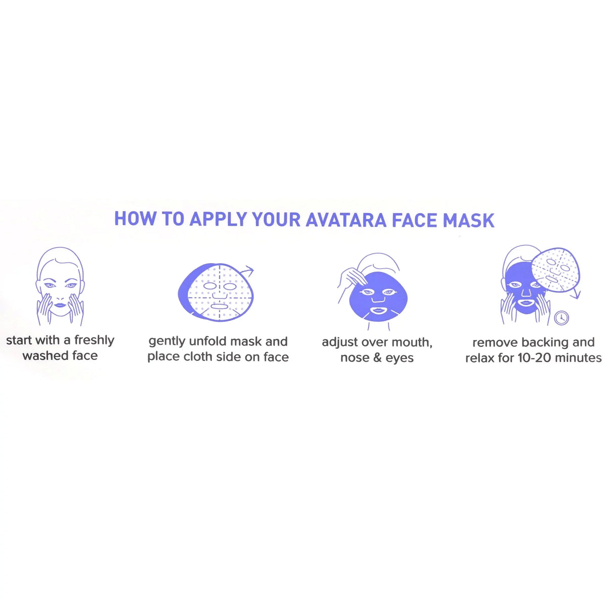 Clear Pack Multi Face Out Mask