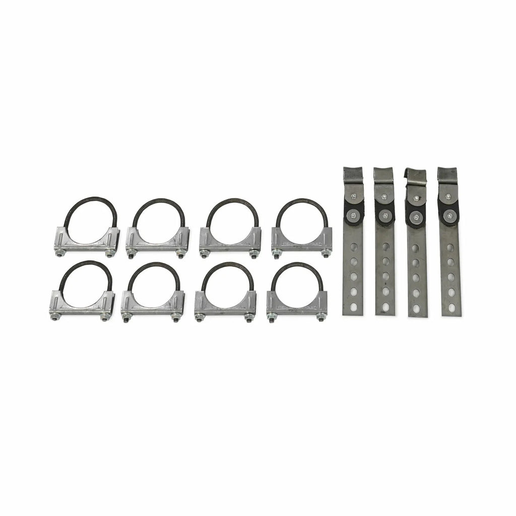 Mopar Body B Flowmaster Dual Exit SW Car Rear 40 Series Exhaust Kit 2.5" 62-74