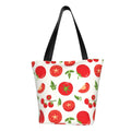 Fresh Tote Hobos Capacity Shopping Lukts Women'S Bag,Shoulder Handbags Bag Red Bag Large Tomato
