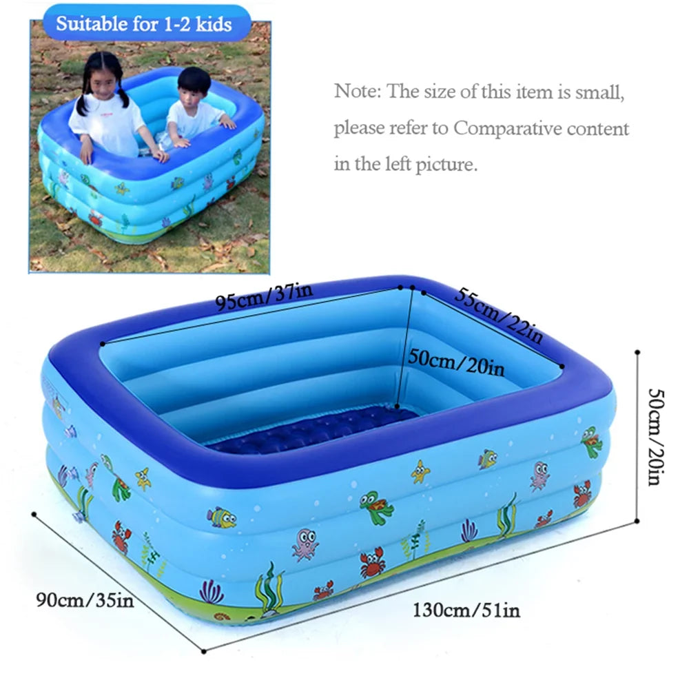 Kid Basin Swimming moobody Portable Swimming Bathtub Pool Inflatable Pool
