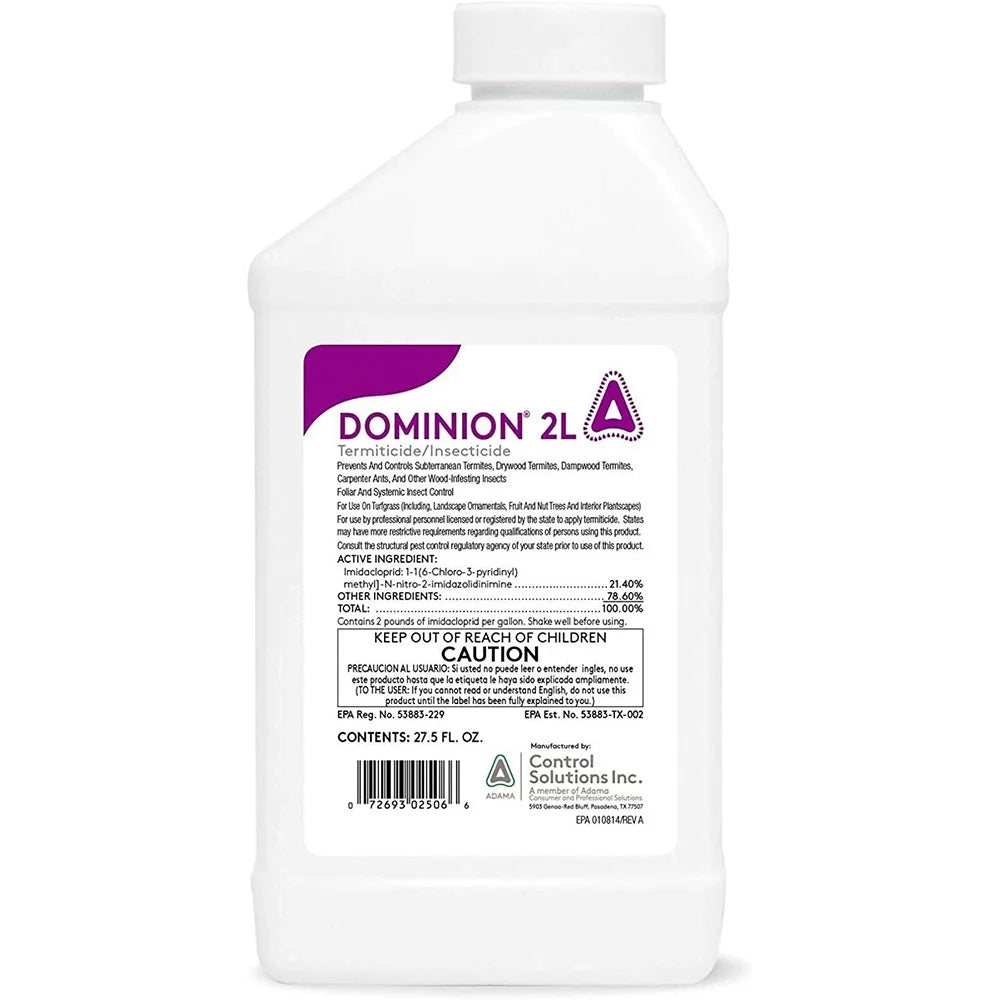 CSI & Bait, Insecticide, 27.5 Pest Insecticide Killers, oz Termiticide Dominion 2L Traps