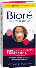 Strips Nose - Deep 6 Pack Pore ea Biore 8 Cleansing