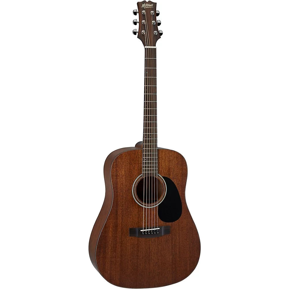Mahogany Acoustic Mitchell Top Solid Dreadnought Guitar T331