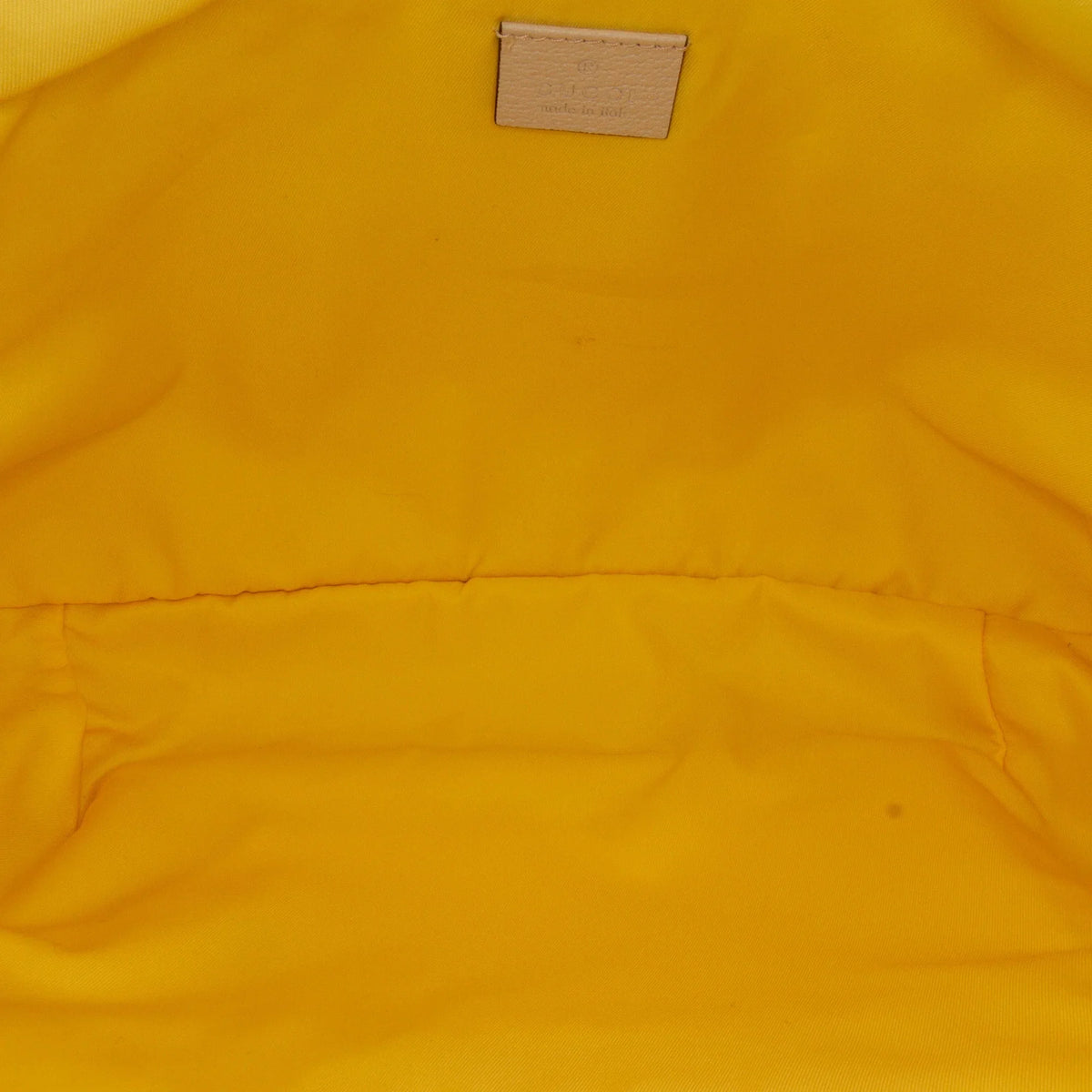 Yellow Belt (New Bag Defects) Unisex For Pre-Owned Love Fabric Authenticated with Nylon Blind