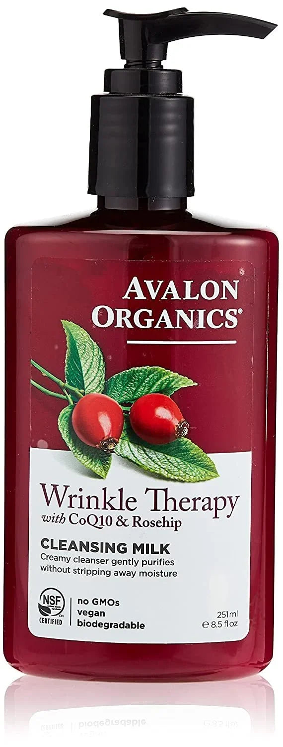 8.50 Organics Avalon CoQ10 Milk Facial Cleansing oz