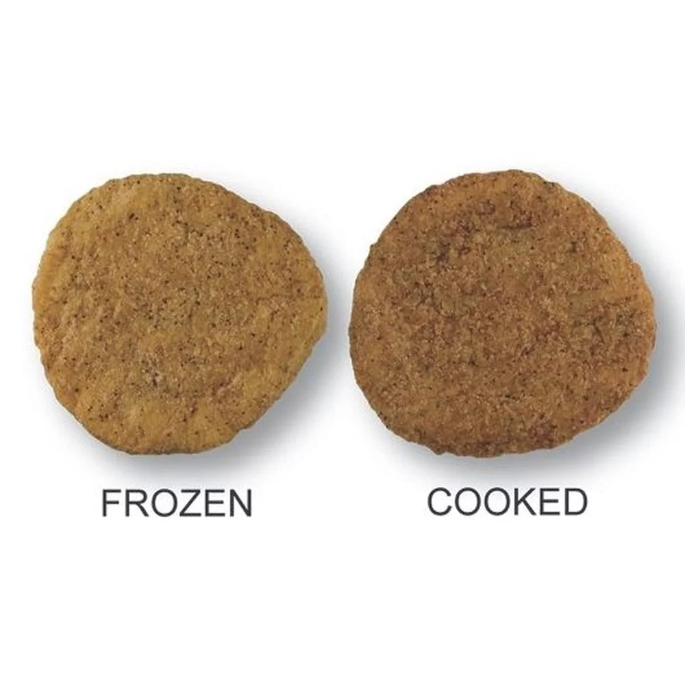 Fully Whole Patty, Homestyle case per 6 Pound Chicken Breaded 5 -- Cooked Gold Kist Grain