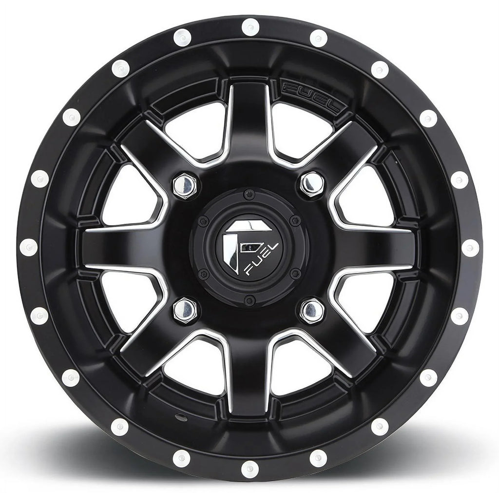 Teryx Sticky XT Fuel Black Tires 30" Maverick Kawasaki 15" Warrior Mule Wheels