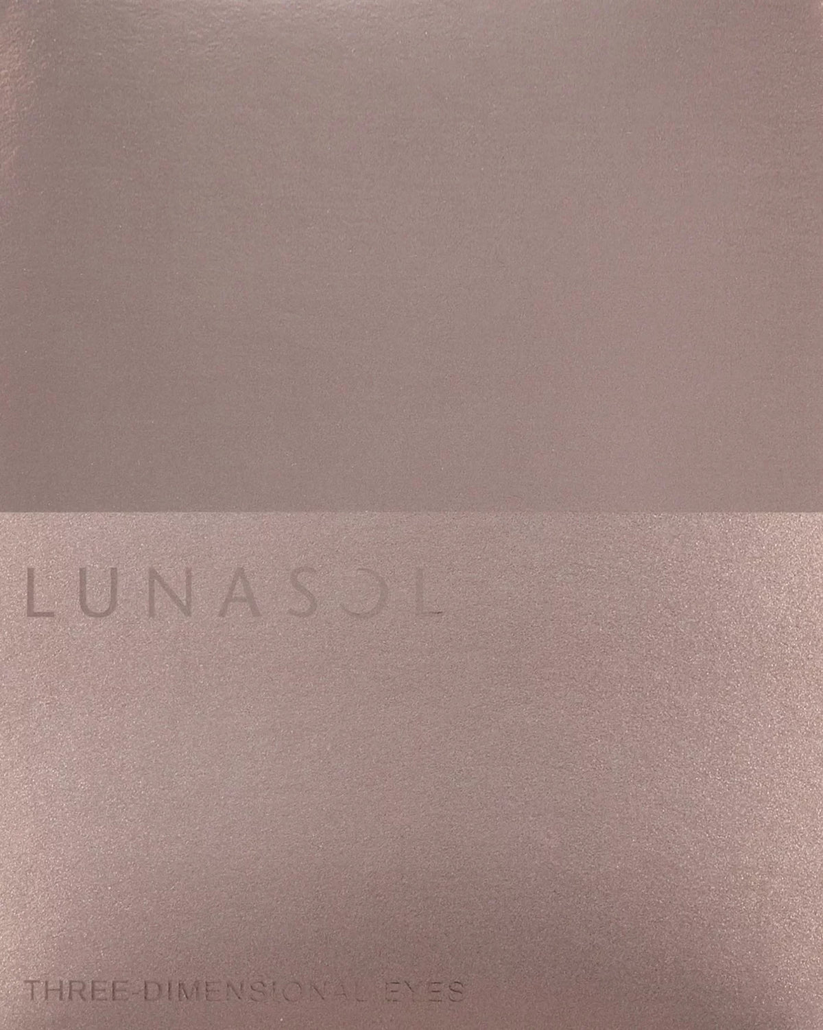 4g (x LUNASOL Eyes Eyeshadow 1) 01 Neutral Dimensional Beige Three