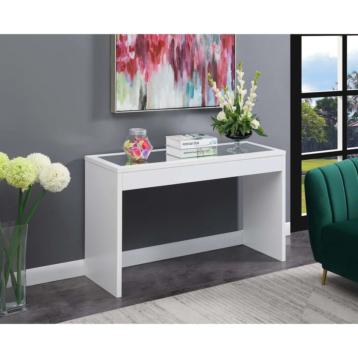 Old World Opulence HomeStock Console Table Mirrored