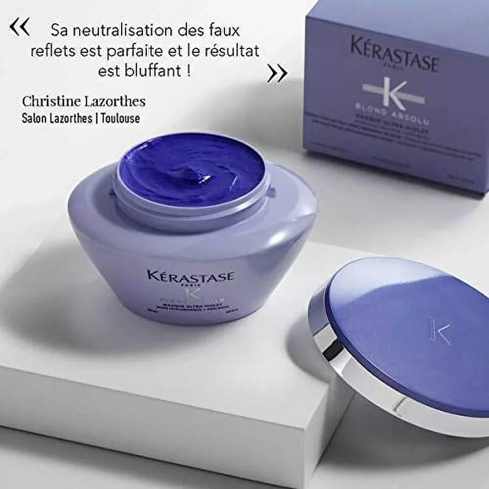 MASQ ULTRA BLOND VIOLET ml 6.8 MASK KERASTASE 200 / oz ABSOLU