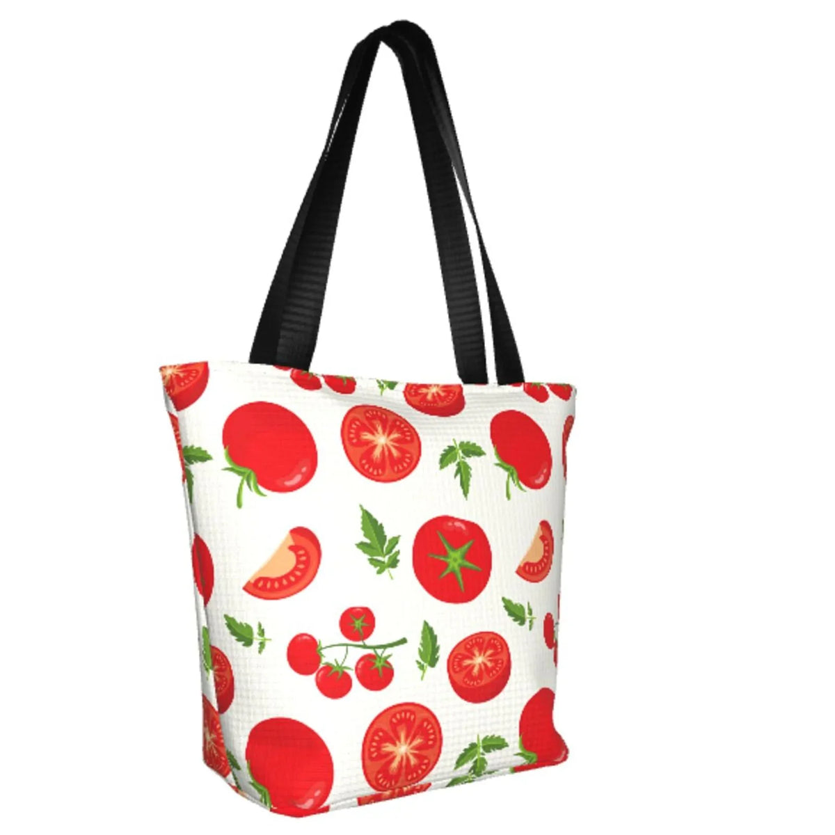 Fresh Tote Hobos Capacity Shopping Lukts Women'S Bag,Shoulder Handbags Bag Red Bag Large Tomato