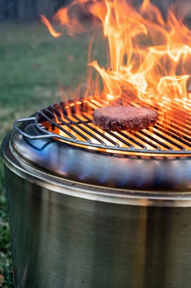 Fire Steel Stainless Smoke Pit, Duraflame™ 19" Low