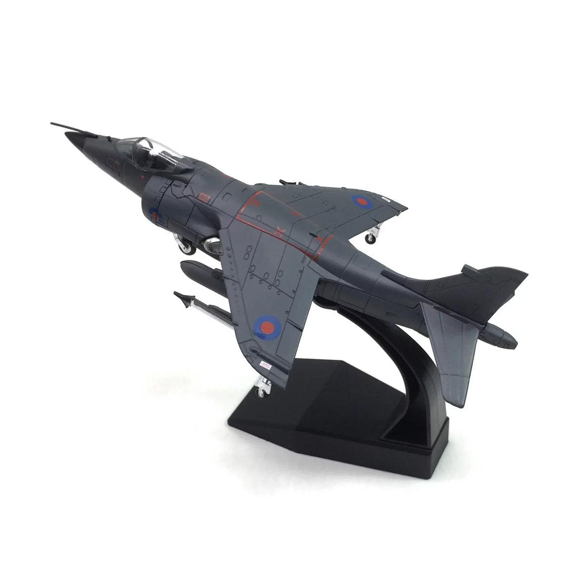 1:72 1982 Sea Alloy Harrier Model Air Military Simulation Fighter Fighter Force Collection Jet UK Aircraft Display Model