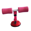 Belt Stand Floor Sit Exercise pink Thigh with Up Abs Bar Suction