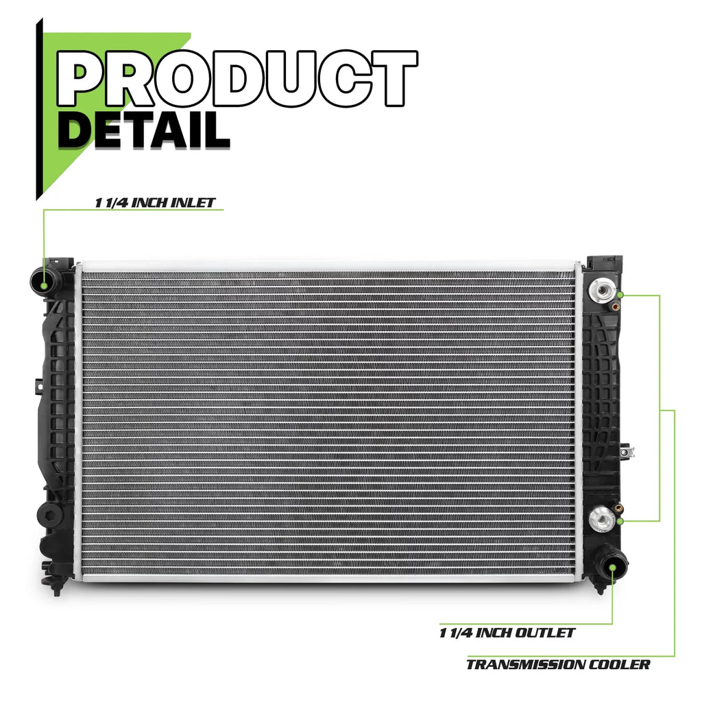 fit Cooling 1998-2004 Audi Aluminum 1998-2001 A6 A4 for Replacement OE 2.8L, Magshion Radiator 2.8L, Audi 2.8L 1996-2001 1996-2001 A6 Quattro A4 2648 Audi 1.8T/2.8L, Audi Quattro