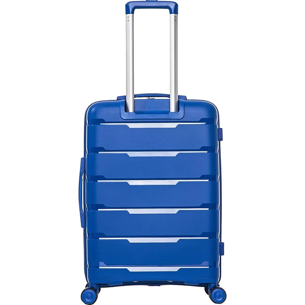 27"- Wheel Spinner (Open Rockland Hardside Luggage, Blue, Box) 23", Pasadena 19",