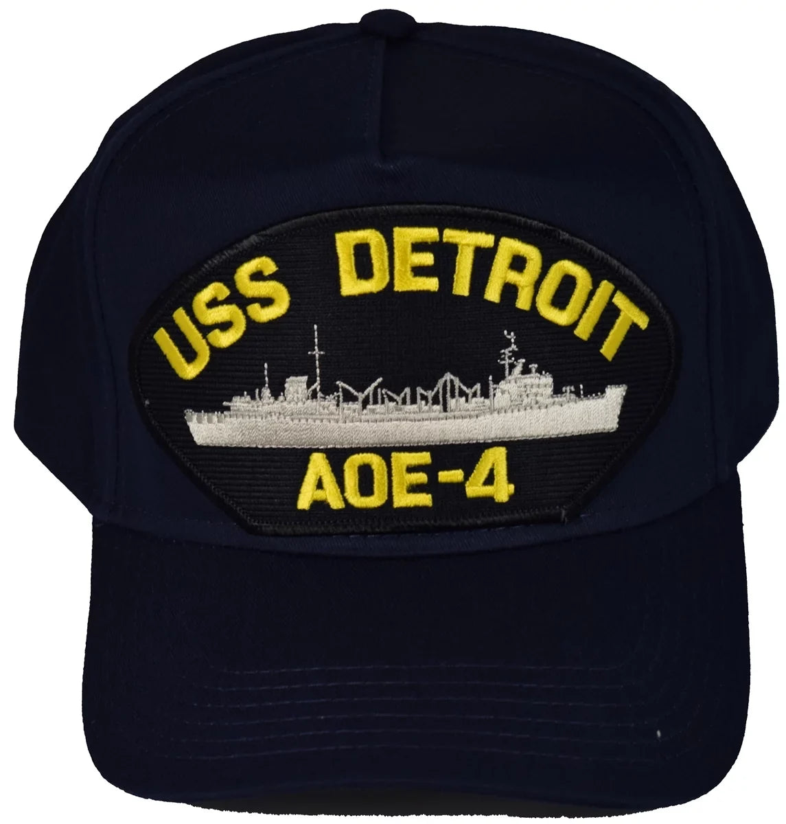 SHIP - Owned DETROIT BLUE Business Veteran USS NAVY - AOE-4 HAT