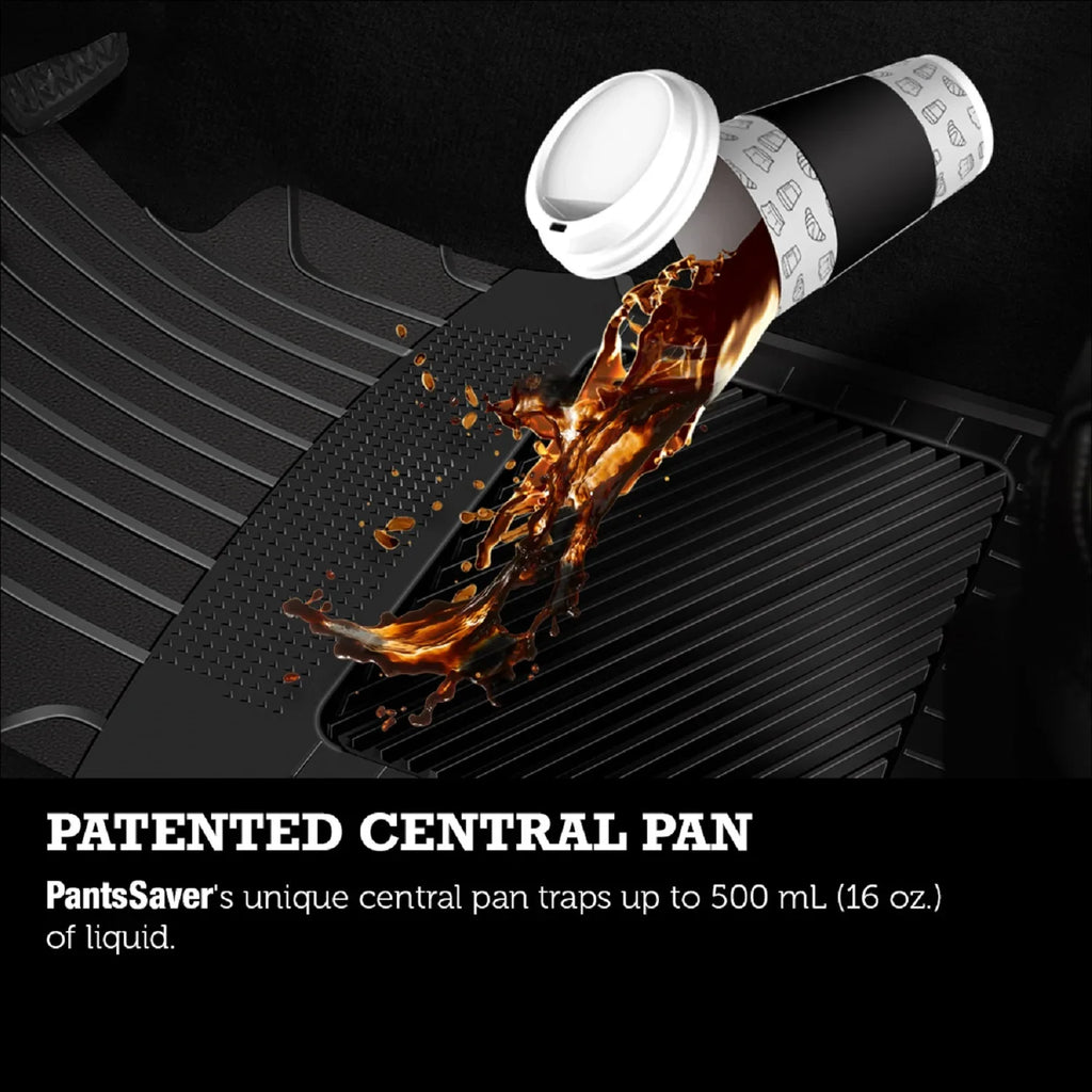 Protection All for Mats (Black) Piece PantsSaver Set Floor Fit climate 2018-2023 Hyundai Custom -4 Kona