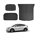 All Fit Tesla Heavy Trunk Custom and Storage for Model KIKIMO Mat Mat climate Mat, Tesla, Cargo Duty Mats Tesla Cargo Y Model Liners, Rear Waterproof Floor Accessories, Y