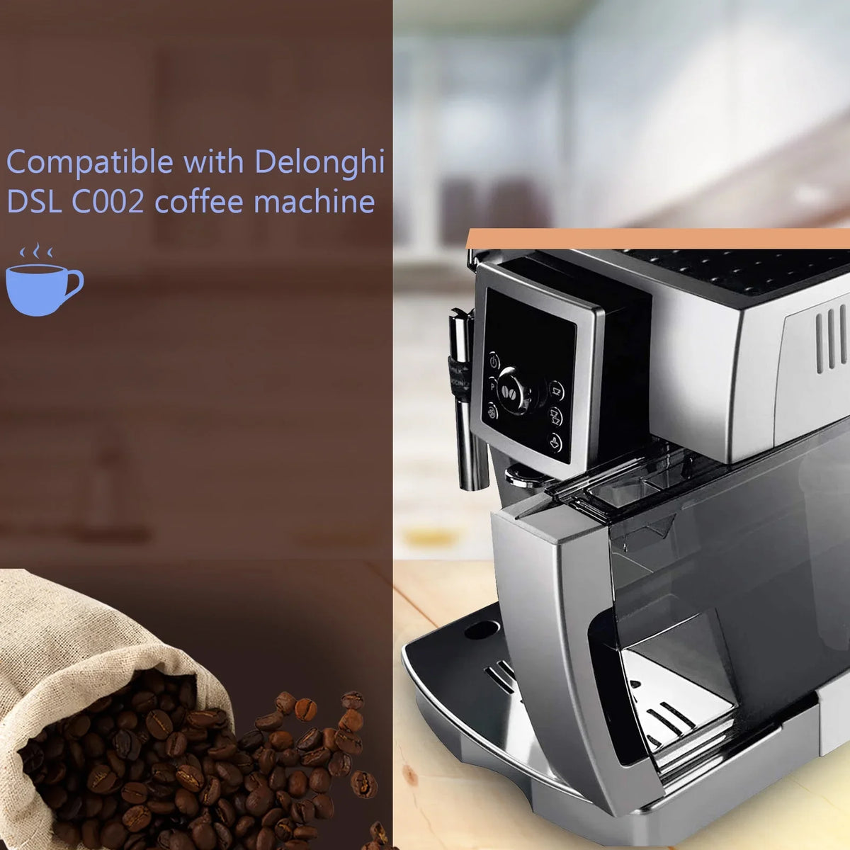 liquid Coffee Filter Maker with Replacement Maker for Replacement Filter Compatible 4Pcs Coffee Machine Coffee Machine Coffee Cartridge C002 Delonghi DSL Filter Accessory Filter