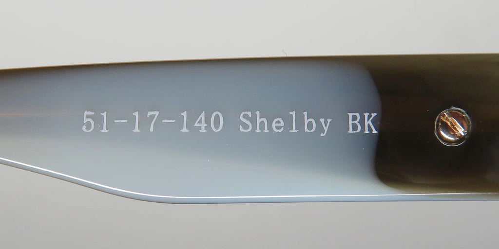 Black Ivory 51MM DANA SHELBY BUCHMAN Eyeglasses