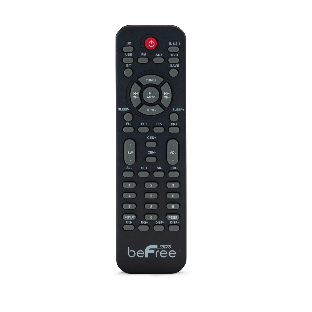 5.1 Speaker Remote Sound Surround beFree Sound CA Bluetooth System w/