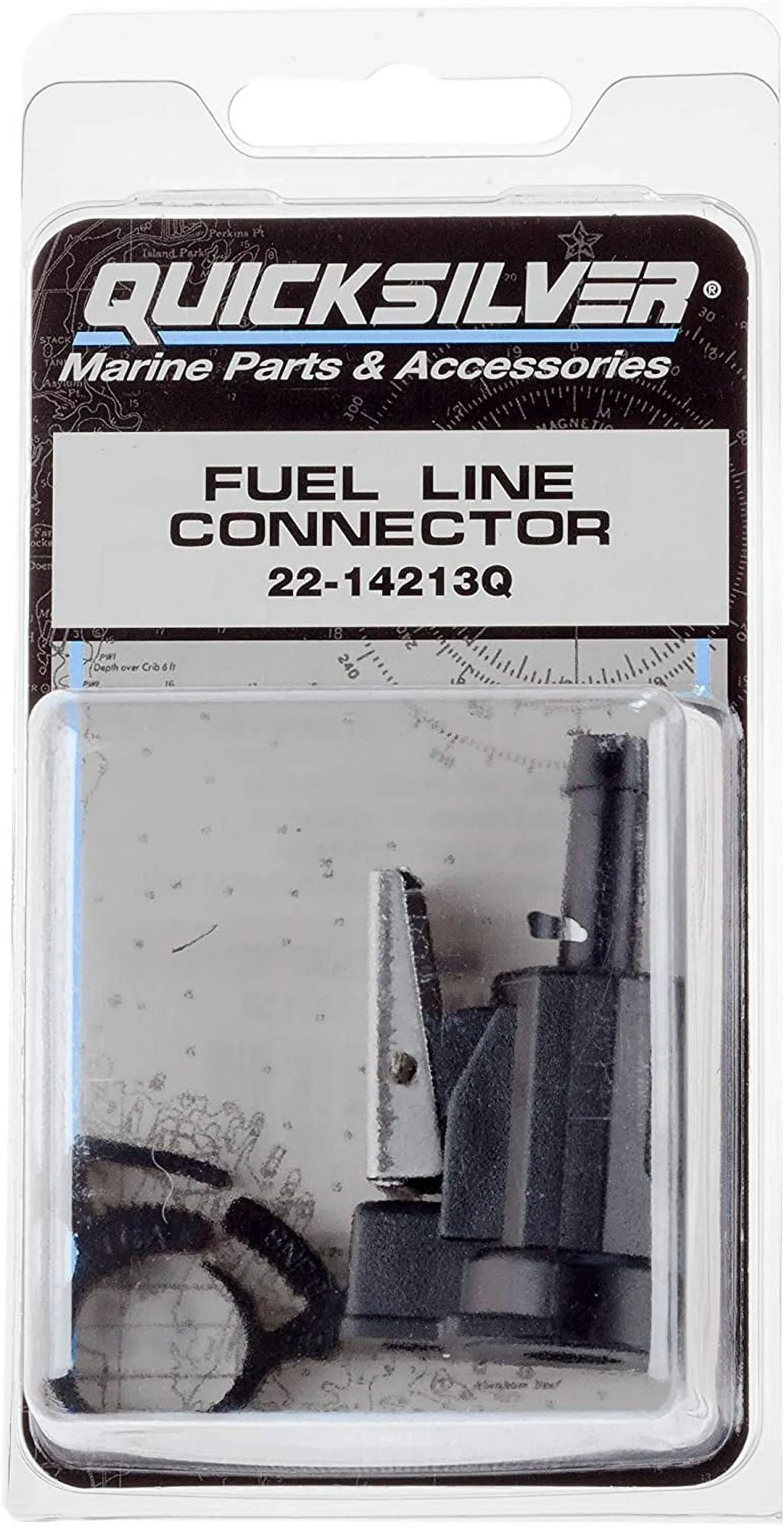14213Q 3 in. Fitting Fuel Quicksilver