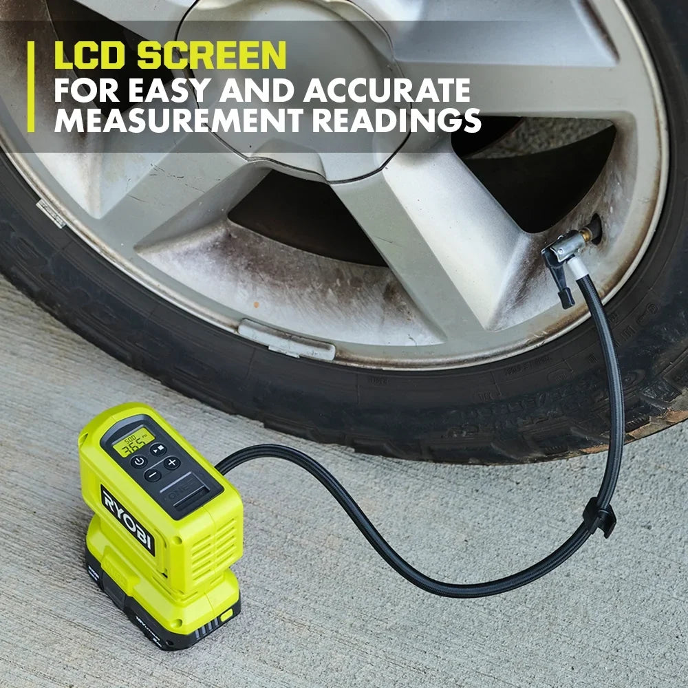 Pressure (Tool Inflator Only) One+ 18V Digital Ryobi High