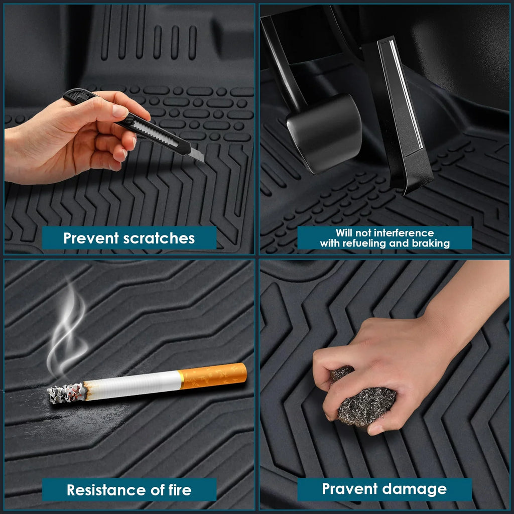 Center 2020-2023 ammoon Floor Floor Mats,Kia Floor Car Telluride Bucket Console Bucket Telluride Dazzduo Telluride