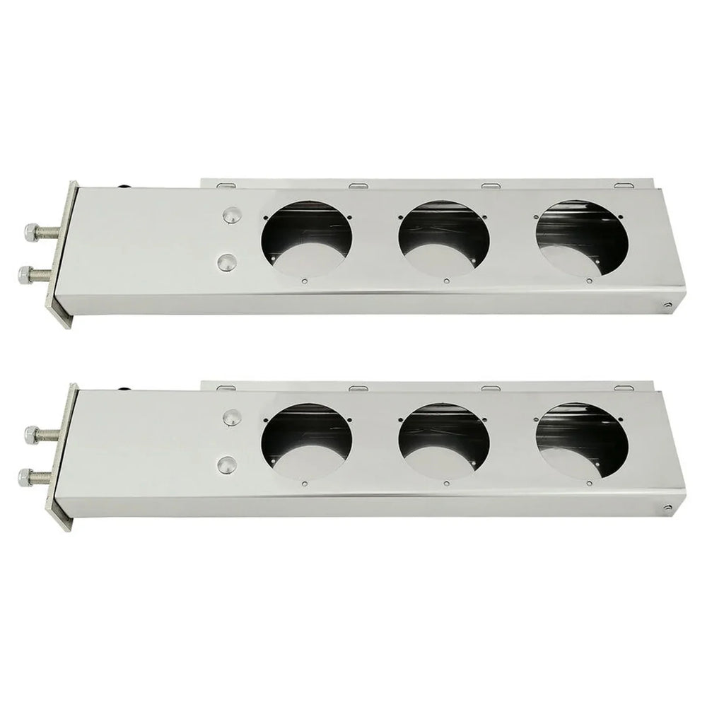 Length Straight for Semi Bracket Holder Loaded Stainless Set Bolt Steel Spacing POWERWORKS Hanger Flap Spring 2.5" Mud fit 30" Trucks Mudflap
