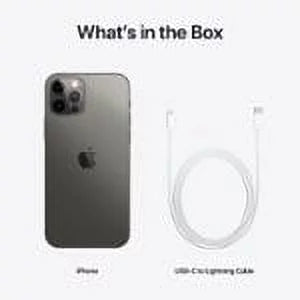 Mobile) (Refurbished: (Boost Pre-Owned Pro Good) iPhone 12 Graphite - 256GB