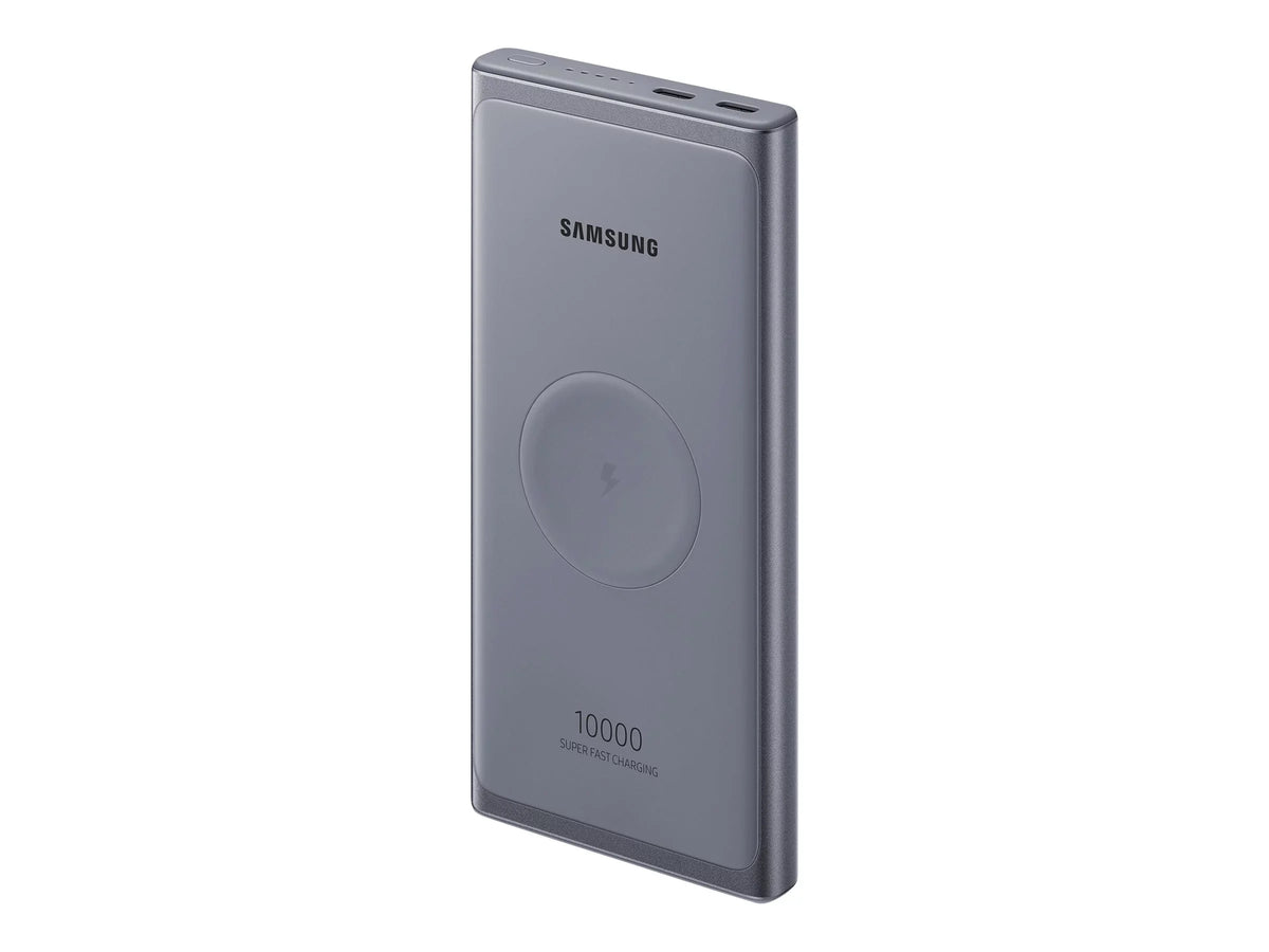 Charger Wireless - 25W USB-C 10000mAh Portable Silver Super Battery Fast