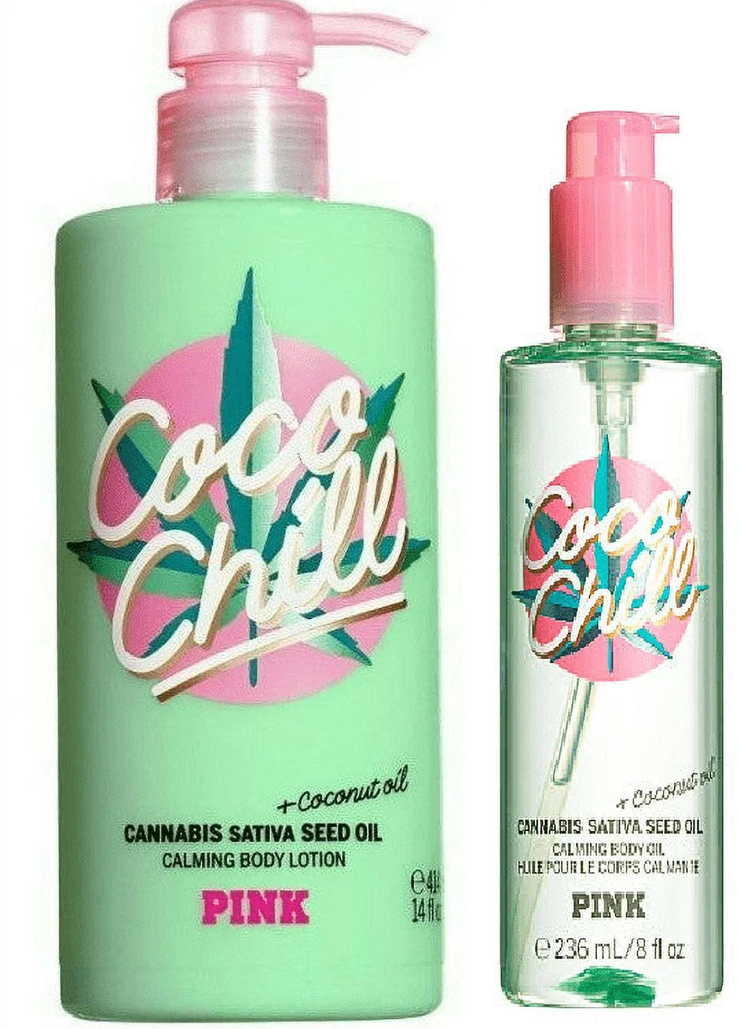 Body 2 of and Set Secret Chill Lotion Oil Victoria's Coco