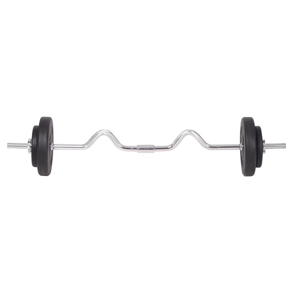 and 198.4 Barbell Tomshoo lb Set Dumbbell