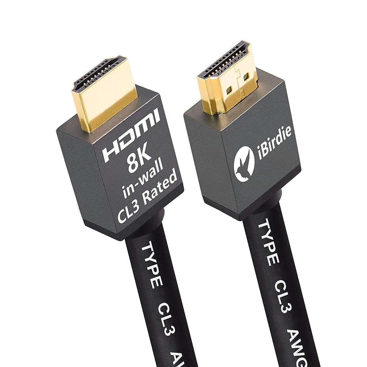 Rated HDCP Ultra 4K120Hz 2.3 8K60Hz Cable 15 HDMI 2.2 8K High in Speed Feet Wall CL3 eARC 2.1 ARC Compatible