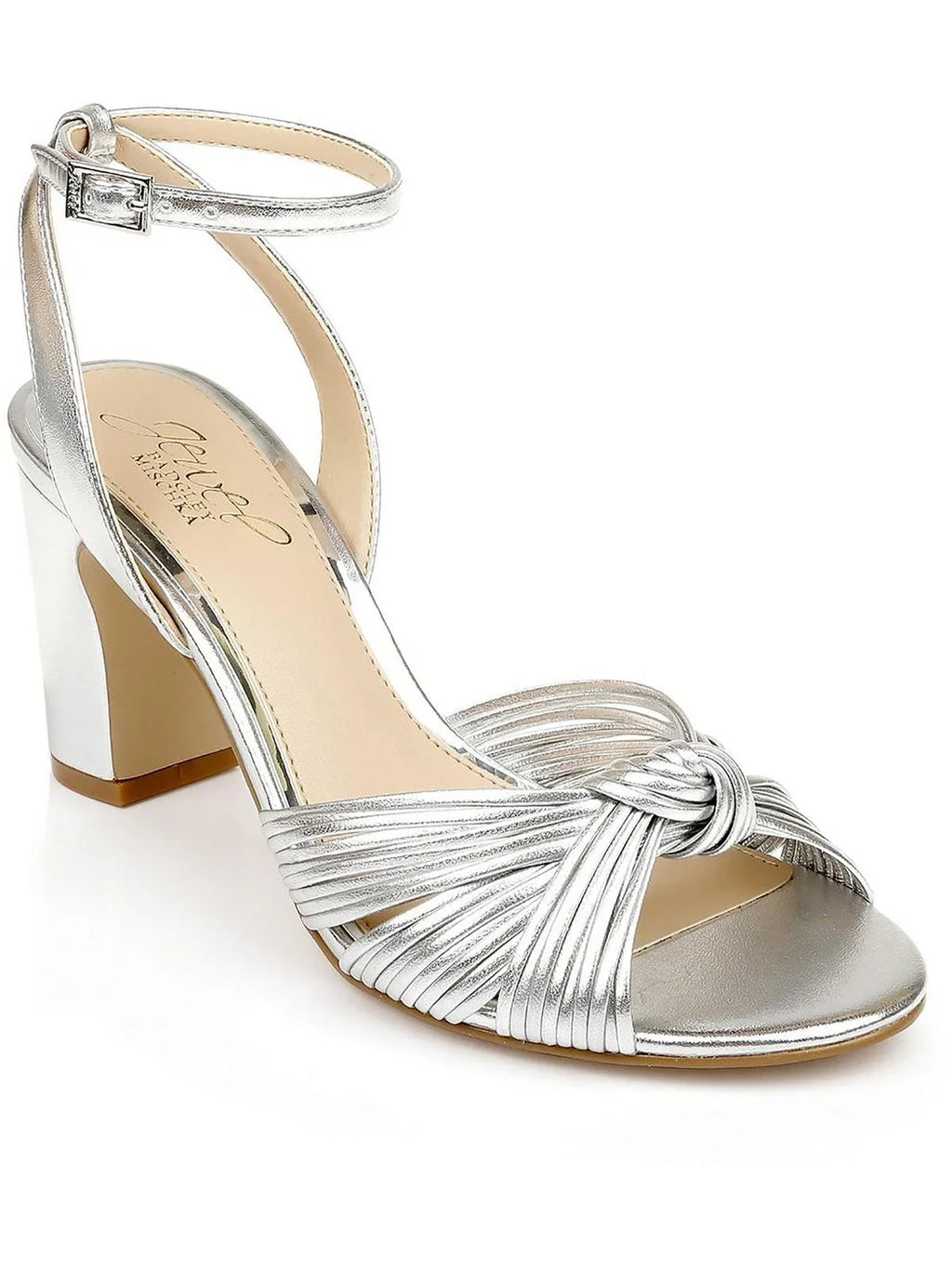 Sandals Leather Slingback Dressy Womens Jewel Mischka Christen Badgley