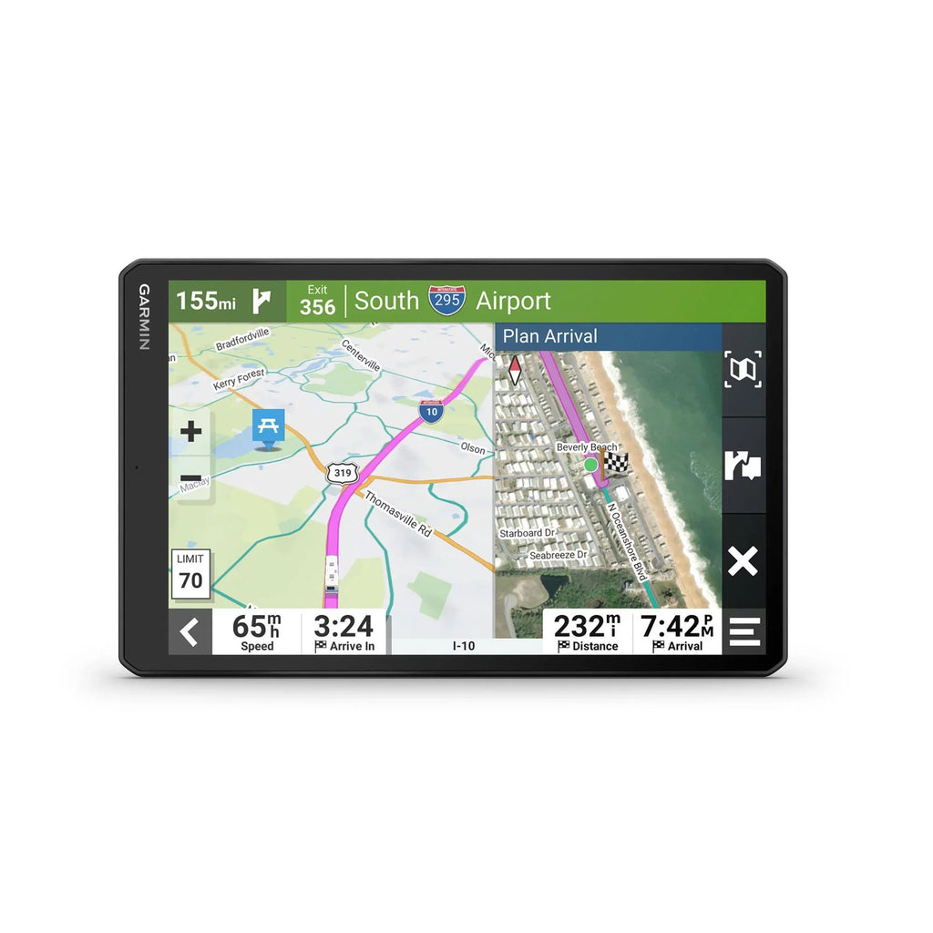 Navigator 1095 with Mini RV Car RV Bundle Charger GPS Power Garmin & MT-S Pack