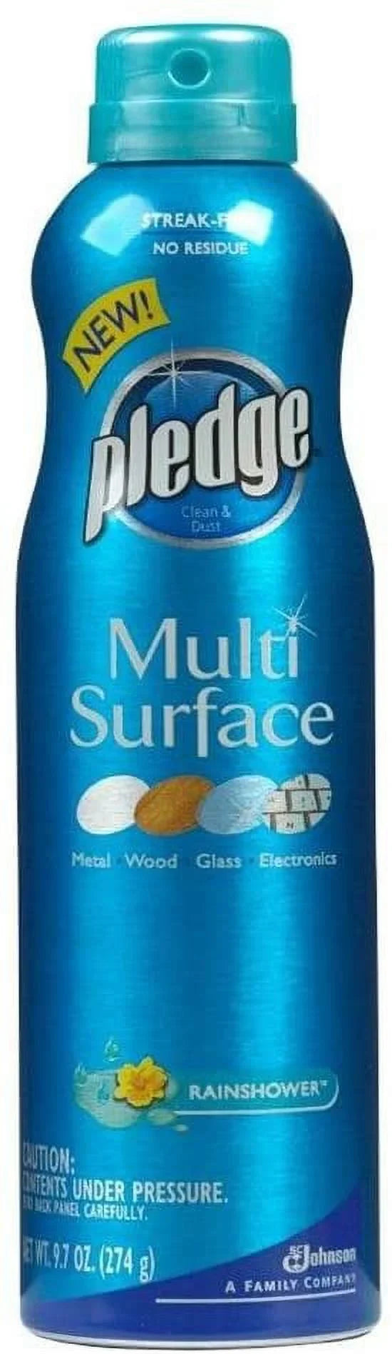 6-Pack oz. Surface Aerosol Purpose RainShower Multi Scent Cleaner Fresh Multi 9.7