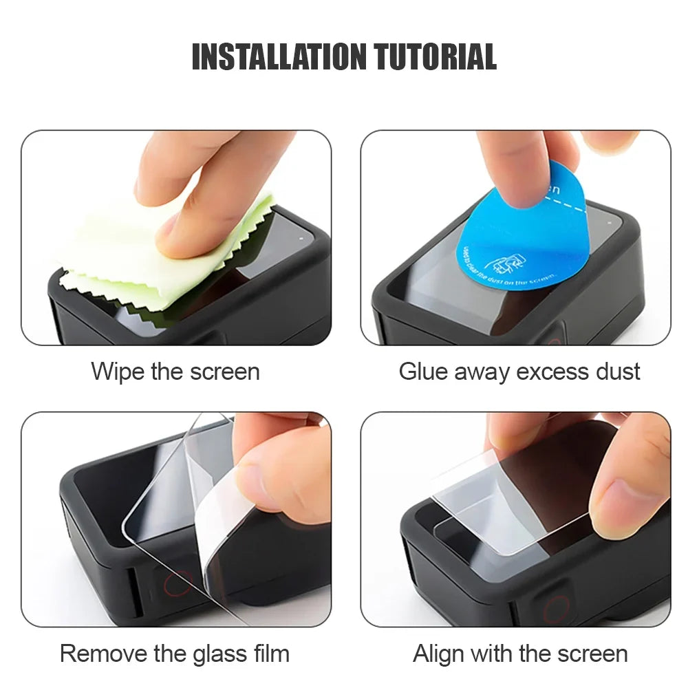 Protective Protectors, Tempered Plates Camera, Silicone Glasses, Filters, Case for Fog OWSOO Kit, Waterproof Compatible,