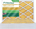 Pleated HVAC AC (6-Pack) Air MERV 11 Filters 8x16x1 Furnace Filterbuy