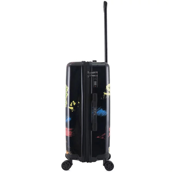 Luggage Man 20-inch Carry-on Suitcase Disegno Money - TUCCI Luggage