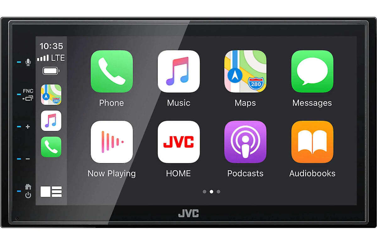 Magnet Multimedia & Rearview w/ 6.75" Camera Monitor+Absolute Receiver KW-M56BT Digital Phone JVC CAM900 Holder fixed Touchscreen